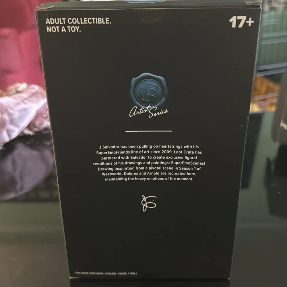 LootCrate Exclusive WestWorld Diorama Artist Series Delores & Arnold NIB